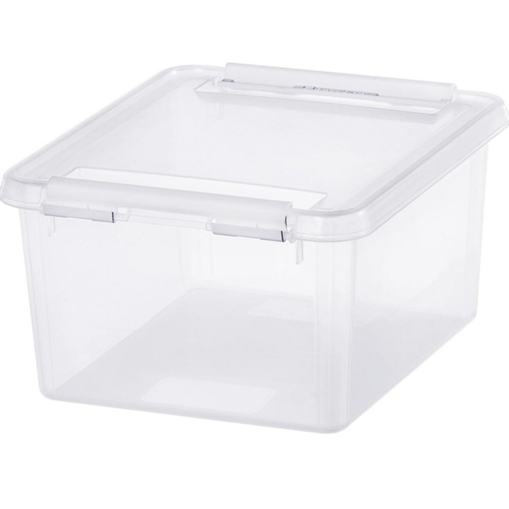 Låda Liten / Ask, SMARTSTORE 2L HOME, 21 x 17 x H11 cm, Klar / Vit i gruppen Förvaring / Förvaringslådor / SmartStore förvaringslådor hos SmartaSaker.se (41775)