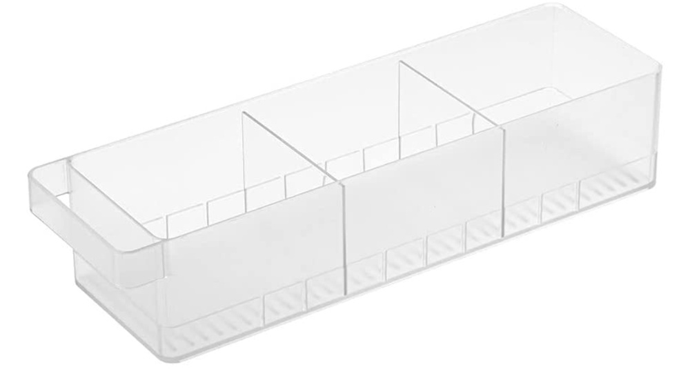 Låda med avdelare, Stapelbar, TOWER MODERN FRIDGE ORGANIZER , Yamazaki, Frostigt Transparent i gruppen Förvaring / Köksförvaring / Kylskåpsförvaring hos SmartaSaker.se (41787)