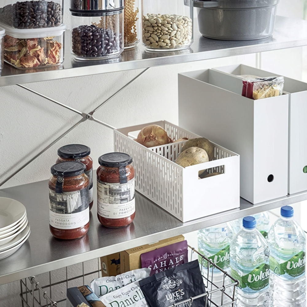 Låda med avdelare, TOWER VEGETABLE BASKET, 15,3 x 32 x H 12,2 cm i gruppen Förvaring / Köksförvaring / Organisera köksskåp hos SmartaSaker.se (41789)