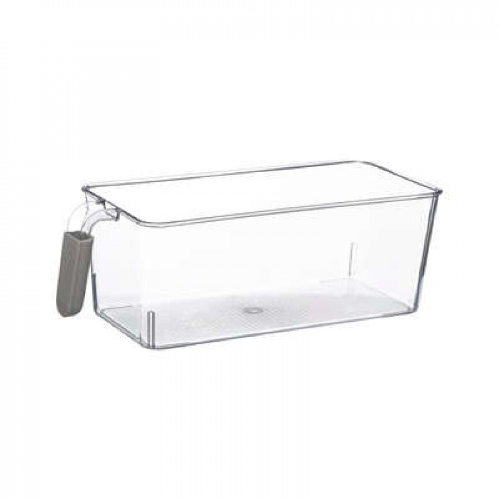 Låda med gummerat handtag, NARROW RANGEMENT, 27,5 x 12,5 x H 11 cm, Klar i gruppen Förvaring / Förvaringslådor hos SmartaSaker.se (41795)