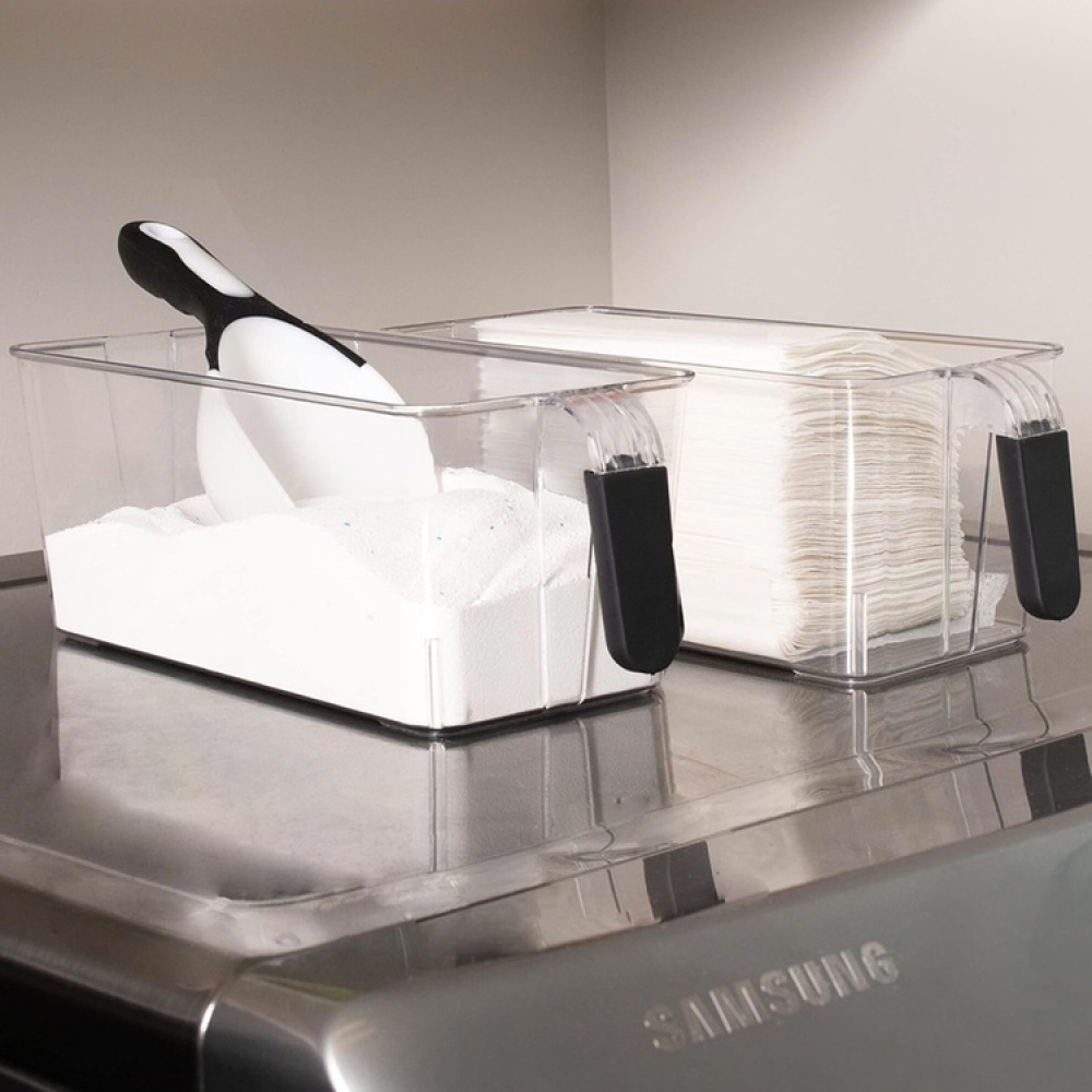 Låda med gummerat handtag, WIDE RANGEMENT, 27,5 x 17,5 x H 11 cm, Klar i gruppen Förvaring / Förvaringslådor hos SmartaSaker.se (41796)