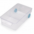 Låda med hjul, JOSEPH JOSEPH LARGE COMPACT STORAGE BIN, 17,4 x 30,8 x H 8,5 cm, Transparent Låda med hjul, JOSEPH JOSEPH LARGE COMPACT STORAGE BIN, 17,4 x 30,8 x H 8,5 cm, Transparent