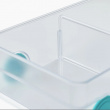 Låda med hjul, JOSEPH JOSEPH LARGE COMPACT STORAGE BIN, 17,4 x 30,8 x H 8,5 cm, Transparent Låda med hjul, JOSEPH JOSEPH LARGE COMPACT STORAGE BIN, 17,4 x 30,8 x H 8,5 cm, Transparent