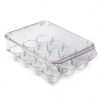 Låda med lock för 12 Ägg, PULLZ SMALL EGG BIN , 22 x 16 x H 8 cm, Transparent Låda med lock för 12 Ägg, PULLZ SMALL EGG BIN , 22 x 16 x H 8 cm, Transparent