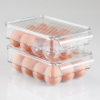 Låda med lock för 12 Ägg, PULLZ SMALL EGG BIN , 22 x 16 x H 8 cm, Transparent Låda med lock för 12 Ägg, PULLZ SMALL EGG BIN , 22 x 16 x H 8 cm, Transparent