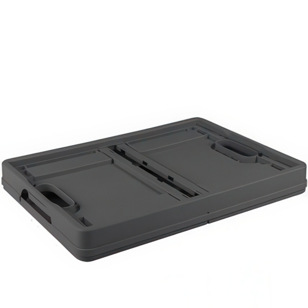 Låda med lock, Hopfällbar, 32 Liter, CLOSED FOLDING BOX, 49 x 36 x 24,5 cm, Mörkgrå i gruppen Förvaring / Förråd- och garageförvaring / Korgar och hinkar hos SmartaSaker.se (41813)