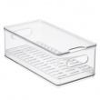 Låda med lock, THE HOME EDIT VEGGIE BIN, 15,2 x 30,5 x H10,8 cm, Transparent Låda med lock, THE HOME EDIT VEGGIE BIN, 15,2 x 30,5 x H10,8 cm, Transparent