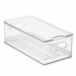 Låda med lock, THE HOME EDIT VEGGIE BIN, 15,2 x 30,5 x H10,8 cm, Transparent Låda med lock, THE HOME EDIT VEGGIE BIN, 15,2 x 30,5 x H10,8 cm, Transparent