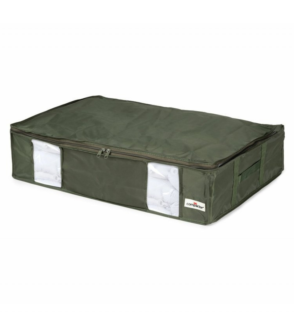 Låda med vakuumpåse, 145 L, ECOLOGICAL GREEN BOX, LARGE, 65 x 45 x H 15,5 cm, Grön i gruppen Förvaring / Garderobsförvaring / Vakuumförvaring / Lådor med vakuumpåsar hos SmartaSaker.se (41818)