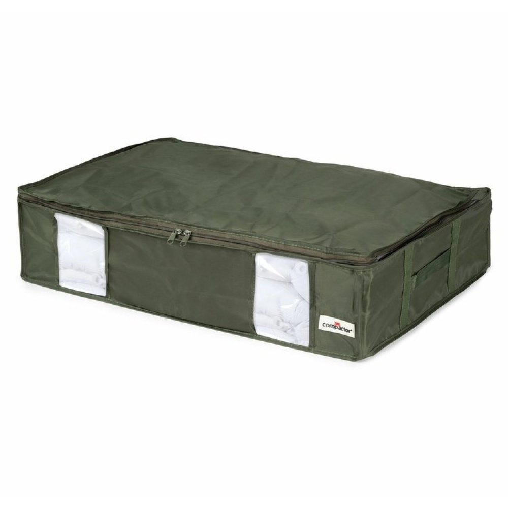 Låda med vakuumpåse, 145 L, ECOLOGICAL GREEN BOX, LARGE, 65 x 45 x H 15,5 cm, Grön i gruppen Förvaring / Garderobsförvaring / Vakuumförvaring / Lådor med vakuumpåsar hos SmartaSaker.se (41818)
