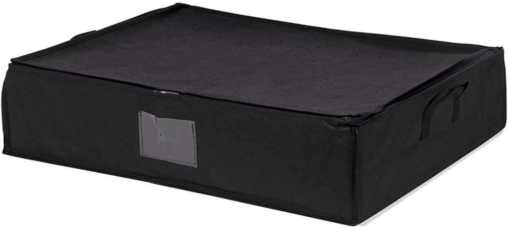 Låda med vakuumpåse, 145L, KAZITA UNDER BED, 65 x 50 x H 15,5 cm, Svart i gruppen Förvaring / Garderobsförvaring / Vakuumförvaring / Lådor med vakuumpåsar hos SmartaSaker.se (41819)