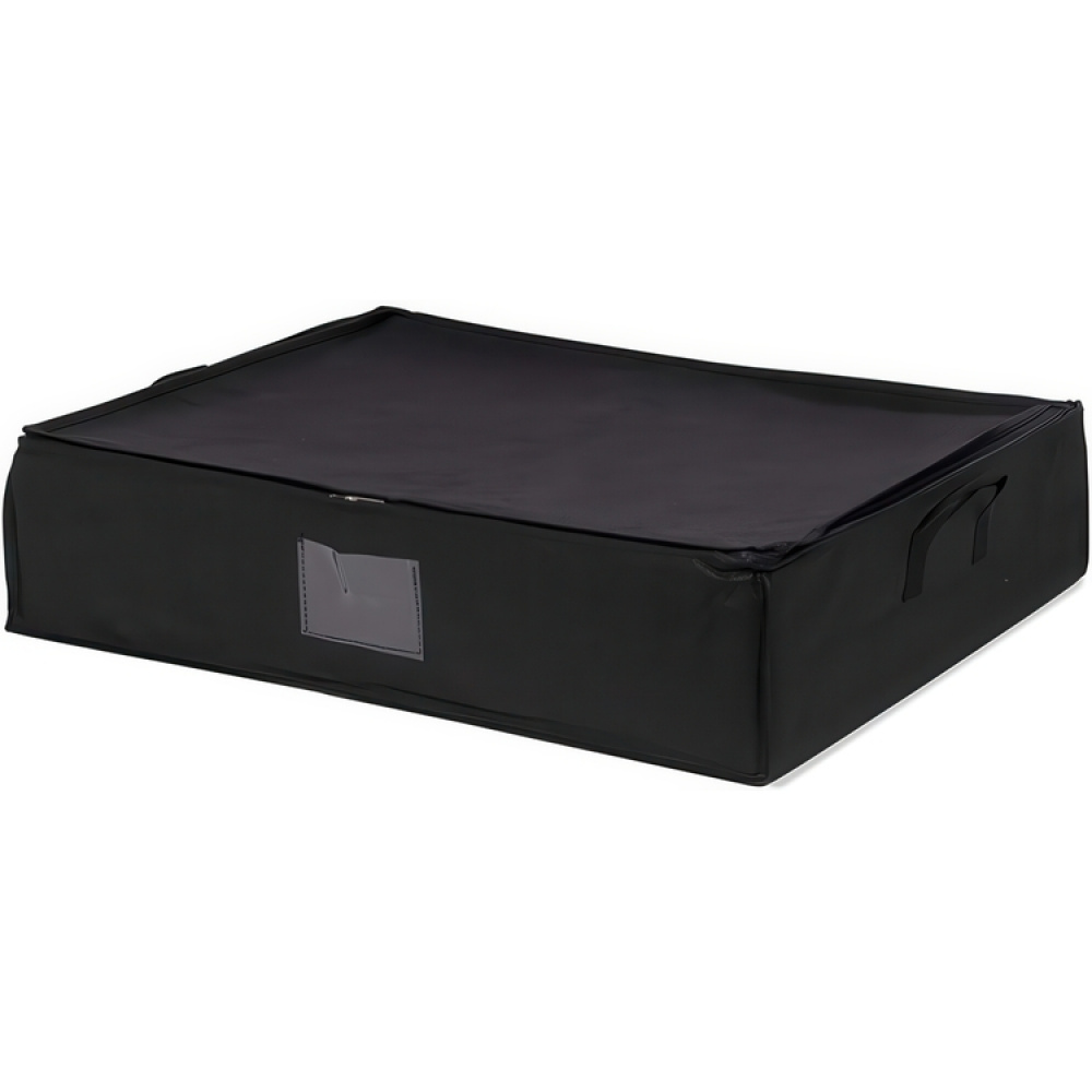 Låda med vakuumpåse, 145L, KAZITA UNDER BED, 65 x 50 x H 15,5 cm, Svart i gruppen Förvaring / Garderobsförvaring / Vakuumförvaring / Lådor med vakuumpåsar hos SmartaSaker.se (41819)