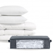 Låda med vakuumpåse, SMALL AIR STORE UNDER BED, 60 x 45 x H 15 cm, Mörkgrå Låda med vakuumpåse, SMALL AIR STORE UNDER BED, 60 x 45 x H 15 cm, Mörkgrå
