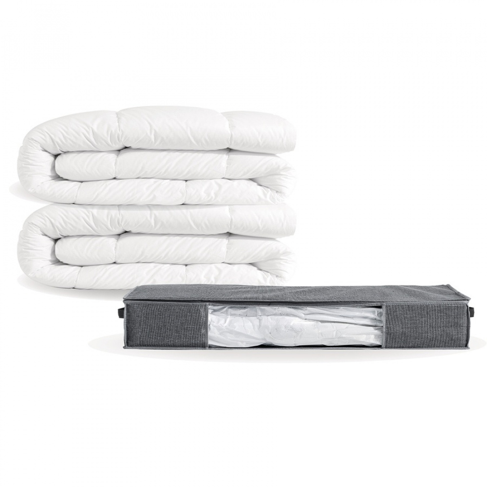 Låda med vakuumpåse, under sängen, AIR STORE UNDER BED, 100 x 45 x H 15 cm, Mörkgrå i gruppen Förvaring / Sovrumsförvaring / Under sängen-förvaring hos SmartaSaker.se (41827)