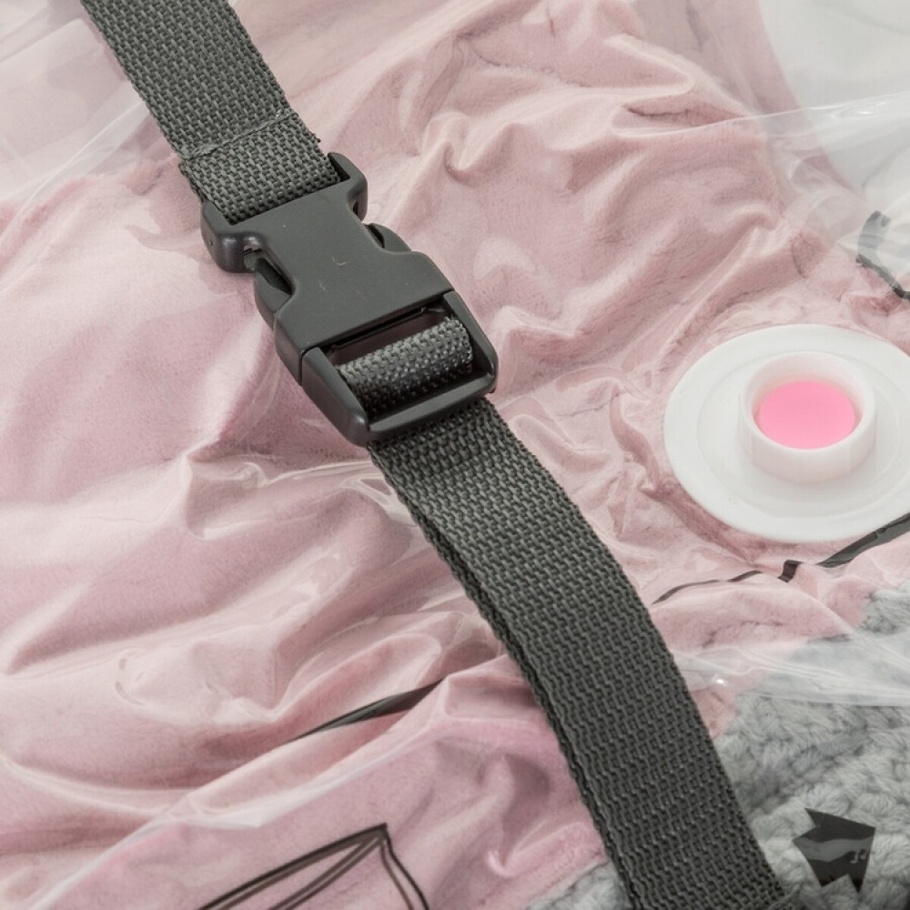 Låda med vakuumpåse, under sängen, AIR STORE UNDER BED, 100 x 45 x H 15 cm, Mörkgrå i gruppen Förvaring / Sovrumsförvaring / Under sängen-förvaring hos SmartaSaker.se (41827)