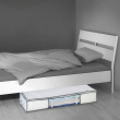 Låda med vakuumpåse, under sängen, SOFT BOX UNDER BED, 105 x 45 x H 15cm, vit Låda med vakuumpåse, under sängen, SOFT BOX UNDER BED, 105 x 45 x H 15cm, vit