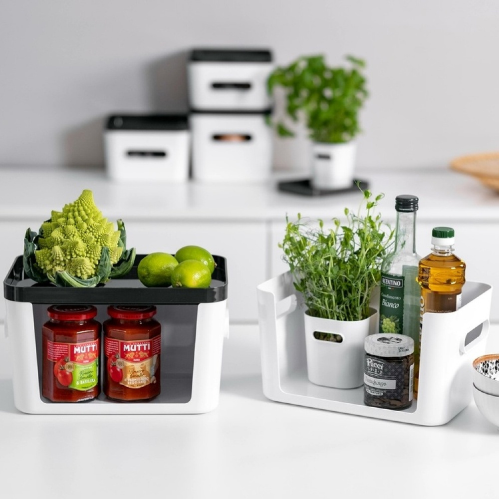 Låda med öppen front, SMARTSTORE COMPACT ACCESS, 29,5 x 20 x H 16 cm i gruppen Förvaring / Populära varumärken / SmartStore hos SmartaSaker.se (41833)