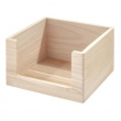 Låda med öppen front, THE HOME EDIT OPEN FRONT SMALL ECO WOOD BIN, 25,4 x 25,4 x H15,2 cm Låda med öppen front, THE HOME EDIT OPEN FRONT SMALL ECO WOOD BIN, 25,4 x 25,4 x H15,2 cm