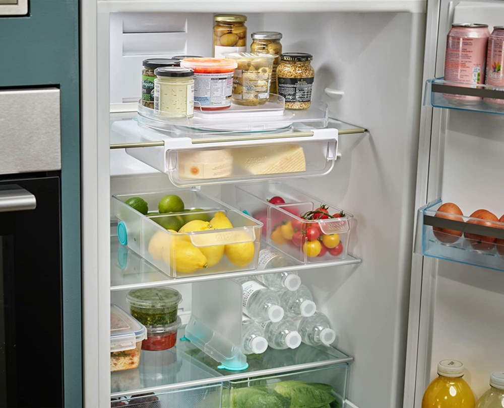 Låda under hylla, JOSEPH JOSEPH FRIDGE UNDER SHELF DRAWER, 31,3 x 25, 5 x H 8,5 cm, Transparent i gruppen Förvaring / Köksförvaring / Kylskåpsförvaring hos SmartaSaker.se (41836)