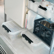 Låda Under Sängen med Hjul, SMARTSTORE 30L, CLASSIC, 72 x 40 x H19 cm, Transparent / Svart Låda Under Sängen med Hjul, SMARTSTORE 30L, CLASSIC, 72 x 40 x H19 cm, Transparent / Svart