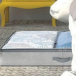 Låda under sängen, hård kant, ALDO UNDER BED, 91 x 53 x H 13 cm, Grå Låda under sängen, hård kant, ALDO UNDER BED, 91 x 53 x H 13 cm, Grå