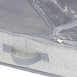 Låda under sängen, hård kant, ALDO UNDER BED, 91 x 53 x H 13 cm, Grå Låda under sängen, hård kant, ALDO UNDER BED, 91 x 53 x H 13 cm, Grå