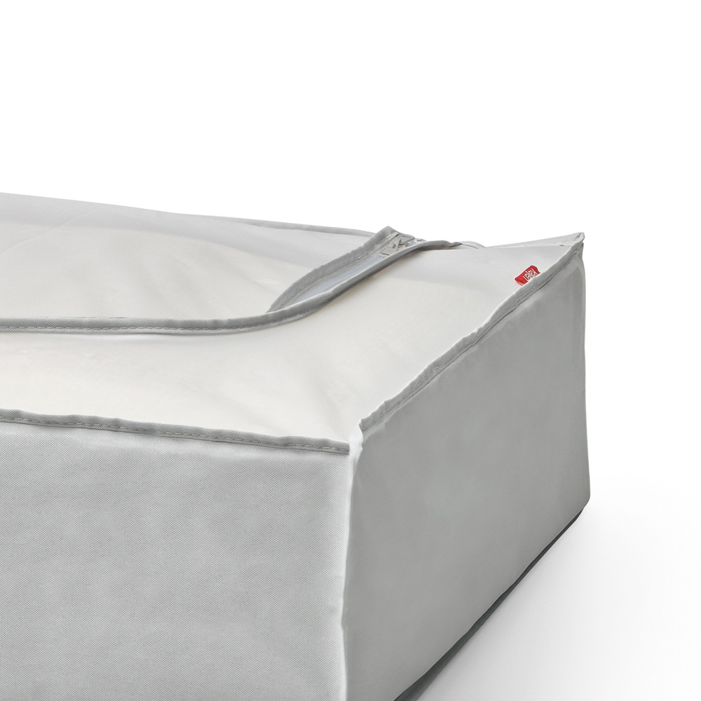 Låda under sängen, mjuk, RAYEN PREMIUM, 45 x 103 x H 16 cm, Ljusgrå i gruppen Förvaring / Sovrumsförvaring / Under sängen-förvaring hos SmartaSaker.se (41852)