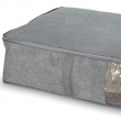 Låda under sängen, mjuk, STONE GREY, 95 x 45 x H 18 cm, Grå Låda under sängen, mjuk, STONE GREY, 95 x 45 x H 18 cm, Grå