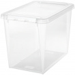 Låda, SMARTSTORE 66L HOME, XL, 59 x 39 x H 43 cm, Transparent / Vit Låda, SMARTSTORE 66L HOME, XL, 59 x 39 x H 43 cm, Transparent / Vit