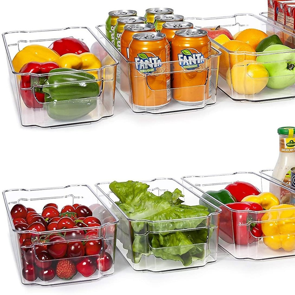 Låda, bred och kort, RANGEMENT FRIGO LARGE, 31 x 21 x H 9 cm, Klar i gruppen Förvaring / Köksförvaring / Kylskåpsförvaring hos SmartaSaker.se (41862)