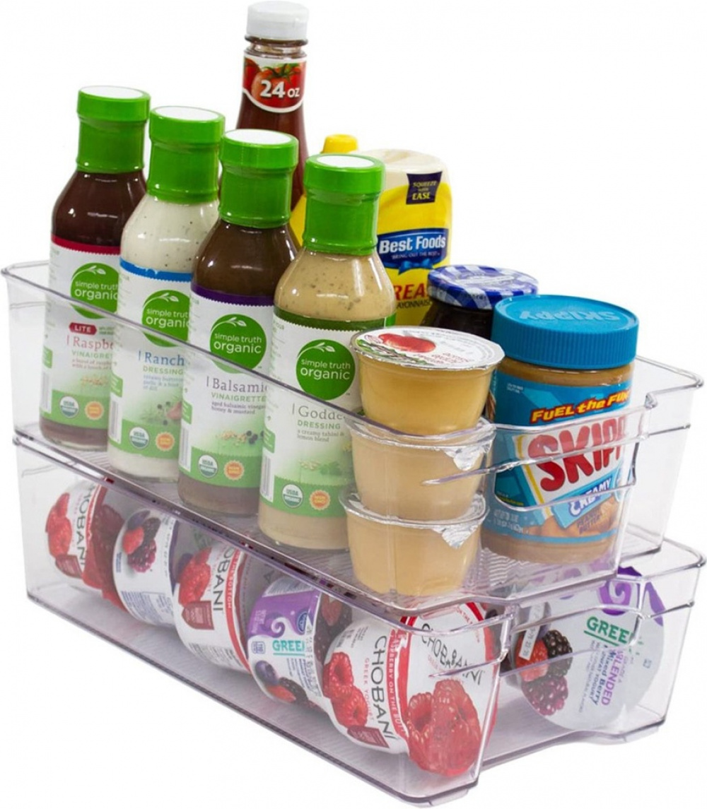 Låda, kort, RANGEMENT FRIGO MEDIUM, 31,5 x 15,5 x H 9 cm, Klar i gruppen Förvaring / Köksförvaring / Kylskåpsförvaring hos SmartaSaker.se (41867)