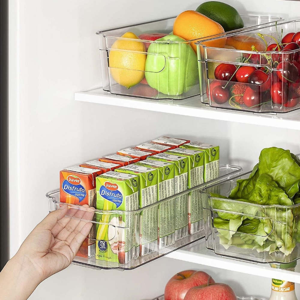 Låda, kort, RANGEMENT FRIGO MEDIUM, 31,5 x 15,5 x H 9 cm, Klar i gruppen Förvaring / Köksförvaring / Kylskåpsförvaring hos SmartaSaker.se (41867)