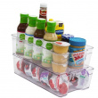 Låda, smal och djup, RANGEMENT FRIGO SMALL, 37 x 11 x H 10 cm, Klar Låda, smal och djup, RANGEMENT FRIGO SMALL, 37 x 11 x H 10 cm, Klar