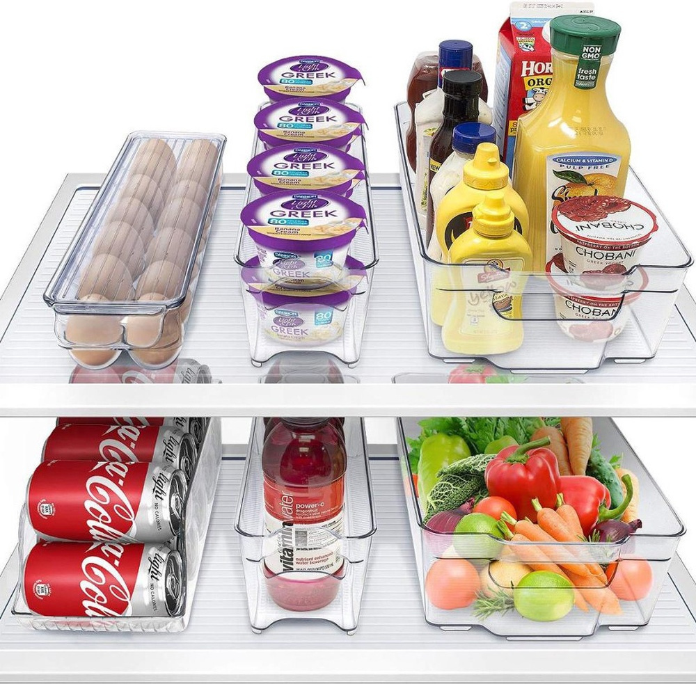 Låda, smal och djup, RANGEMENT FRIGO SMALL, 37 x 11 x H 10 cm, Klar i gruppen Förvaring / Köksförvaring / Kylskåpsförvaring hos SmartaSaker.se (41874)