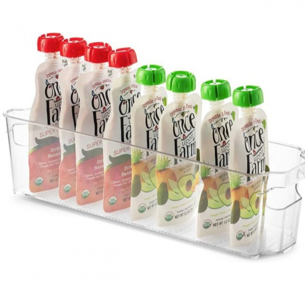 Låda, smal och djup, RANGEMENT FRIGO SMALL, 37 x 11 x H 10 cm, Klar i gruppen Förvaring / Köksförvaring / Kylskåpsförvaring hos SmartaSaker.se (41874)