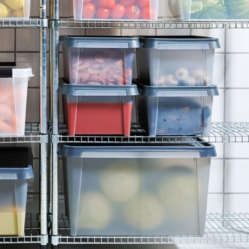 Låda, Vattentät, SMARTSTORE 13L DRY, 40 x 30 x H19cm, Grå i gruppen Förvaring / Förvaringslådor / SmartStore förvaringslådor hos SmartaSaker.se (41882)