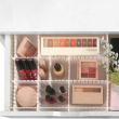 Lådavdelare, Höga, 6 st, FREE DRAWER ORGANISER, 44 x H 10 cm, Vit Lådavdelare, Höga, 6 st, FREE DRAWER ORGANISER, 44 x H 10 cm, Vit