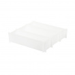 Lådavdelare, Höga, 6 st, FREE DRAWER ORGANISER, 44 x H 10 cm, Vit Lådavdelare, Höga, 6 st, FREE DRAWER ORGANISER, 44 x H 10 cm, Vit