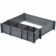 Lådavdelare, Höga, 6 st, FREE DRAWER ORGANISER, 44 x H 10 cm, Grå Lådavdelare, Höga, 6 st, FREE DRAWER ORGANISER, 44 x H 10 cm, Grå