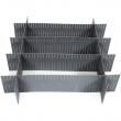 Lådavdelare, Höga, 6 st, FREE DRAWER ORGANISER, 44 x H 10 cm, Grå Lådavdelare, Höga, 6 st, FREE DRAWER ORGANISER, 44 x H 10 cm, Grå