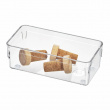 Lådinredning, Långsmal, iDESIGN DRAWER SOLUTIONS SMALL, 15,2 x 7,6 x H 5,1 cm, Transparent Lådinredning, Långsmal, iDESIGN DRAWER SOLUTIONS SMALL, 15,2 x 7,6 x H 5,1 cm, Transparent