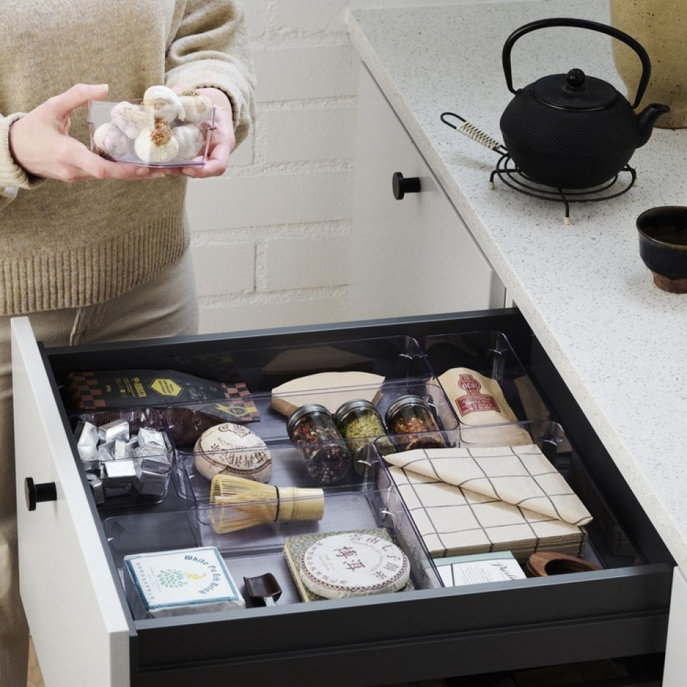 Lådinredning, Rektangulär, COMPACT SORT, 30 x 20 x H 6 cm i gruppen Förvaring / Förvaringslådor / Småförvaring hos SmartaSaker.se (41914)