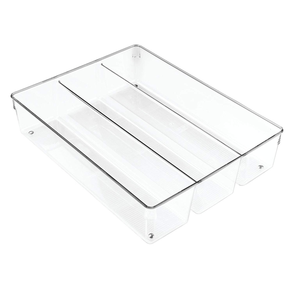 Lådinsats för köksredskap, 3 fack, LINUS GRAND UTENSILS, 35 x 26,7 x H 7,6 cm, Klar i gruppen Förvaring / Köksförvaring / Organisera köksskåp / Besticklådor hos SmartaSaker.se (41920)