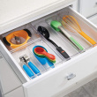 Lådinsats för köksredskap, 3 fack, LINUS GRAND UTENSILS, 35 x 26,7 x H 7,6 cm, Klar Lådinsats för köksredskap, 3 fack, LINUS GRAND UTENSILS, 35 x 26,7 x H 7,6 cm, Klar