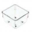 Lådinsats, Fyrkantig, Liten, LINUS SHALLOW SMALL, 8,1 x 8,1 x H 5,1 cm, Transparent Lådinsats, Fyrkantig, Liten, LINUS SHALLOW SMALL, 8,1 x 8,1 x H 5,1 cm, Transparent