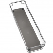 Lådinsats, Långsmal, TIDY SMART ORGANIZER, 32,5 x 9 x H 4,5 cm, Klar / Mörkgrå Lådinsats, Långsmal, TIDY SMART ORGANIZER, 32,5 x 9 x H 4,5 cm, Klar / Mörkgrå