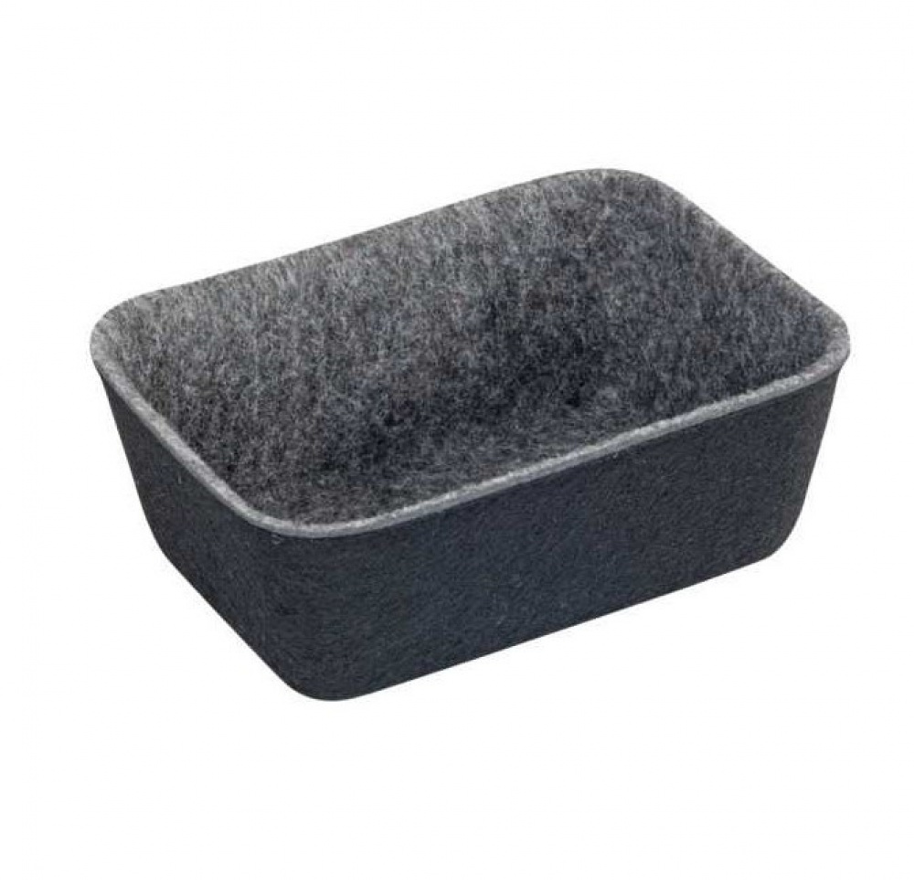Lådinsatser i återvunnen polyesterfilt, Set med 7 st, FELT DRAWER ORGANIZERS, Grå i gruppen Förvaring / Köksförvaring / Organisera köksskåp / Besticklådor hos SmartaSaker.se (41938)