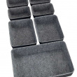 Lådinsatser i återvunnen polyesterfilt, Set med 7 st, FELT DRAWER ORGANIZERS, Grå Lådinsatser i återvunnen polyesterfilt, Set med 7 st, FELT DRAWER ORGANIZERS, Grå
