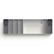 Lådinsatser, Set med 10 st, BLOX LARGE DRAWER ORGANISER, Joseph Joseph, Grå / Vit Lådinsatser, Set med 10 st, BLOX LARGE DRAWER ORGANISER, Joseph Joseph, Grå / Vit