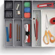 Lådinsatser, Set med 10 st, BLOX LARGE DRAWER ORGANISER, Joseph Joseph, Grå / Vit Lådinsatser, Set med 10 st, BLOX LARGE DRAWER ORGANISER, Joseph Joseph, Grå / Vit